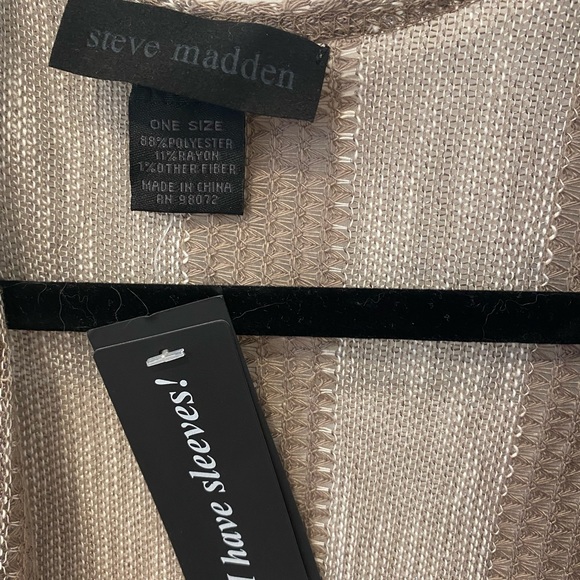 Taupe Coloured Steve Madden Cover Up BNWT - Picture 5 of 5